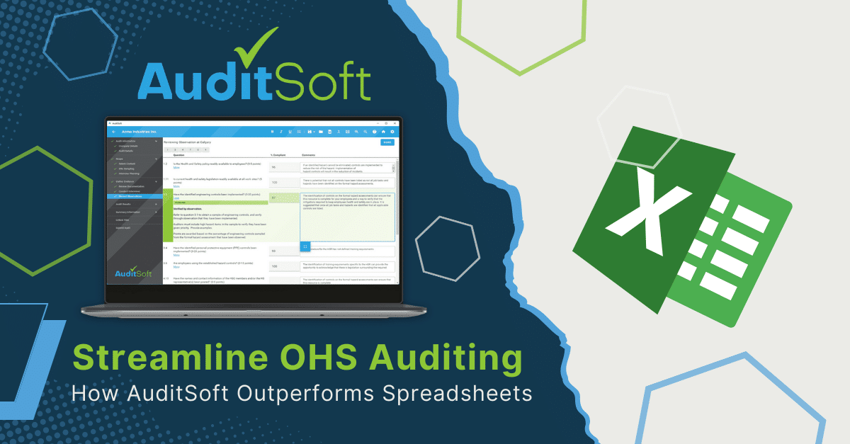 AuditSoft vs. Excel