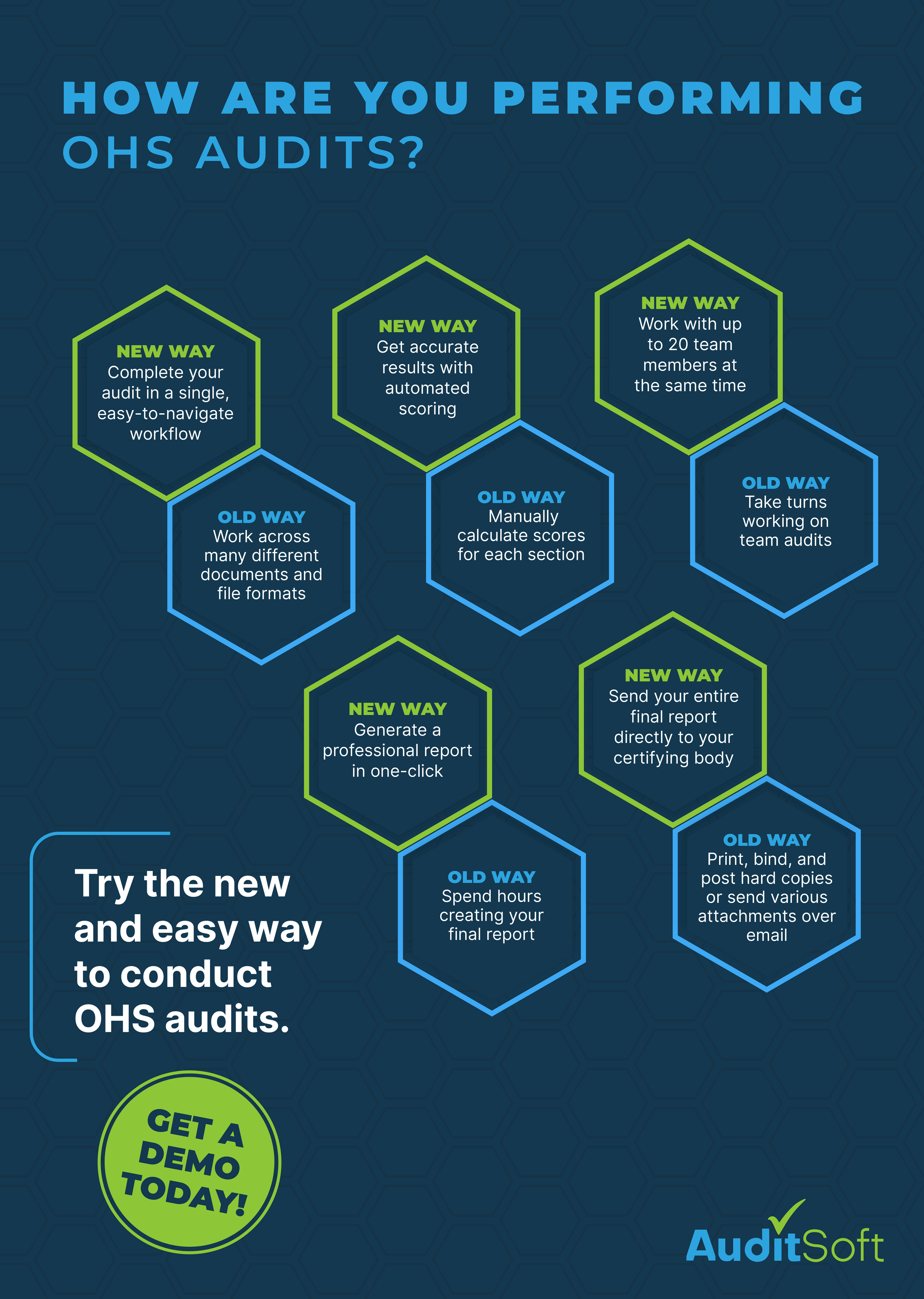 OHS auditing infographic